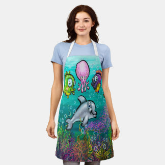 Tablier Aqua Babies Apron