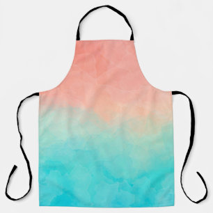 Tablier Aquarelle. Couleurs peintes à la main, bannière te