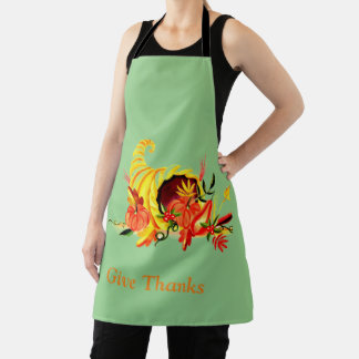 Tablier Aquarelle de Thanksiving