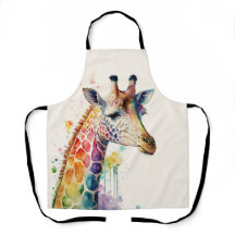 Aquarelle Giraffe