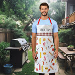Tablier Aquarelle Motif barbecue Grill Fumeur<br><div class="desc">Cette conception peut être personnalisée en choisissant l'option personnaliser pour ajouter du texte ou apporter d'autres modifications. Si ce produit a la possibilité de transférer la conception à un autre article, s'il vous plaît assurez-vous d'ajuster la conception pour s'adapter si nécessaire. Contactez-moi à colorflowcreations@gmail.com si vous souhaitez avoir cette conception...</div>