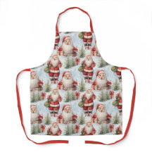 Aquarelle Noël Père Noël 3 -