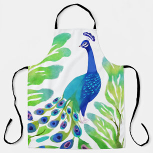 Tablier Aquarelle Peacock