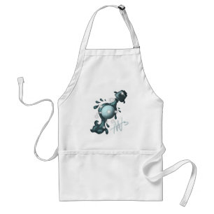 Tablier Aquarius Uranus Zodiac cosmique