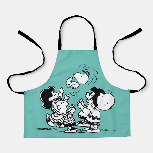 Tablier Arachides Gang Lifting Snoopy (Recto)