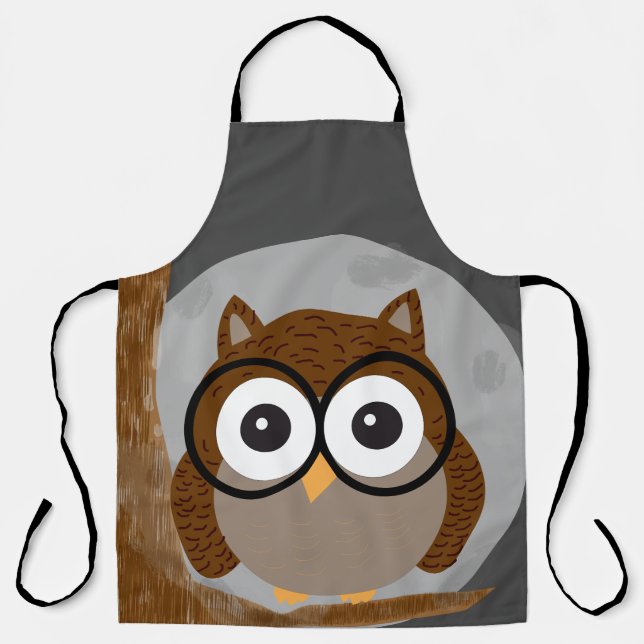 Tablier arbre de hibou  (Recto)