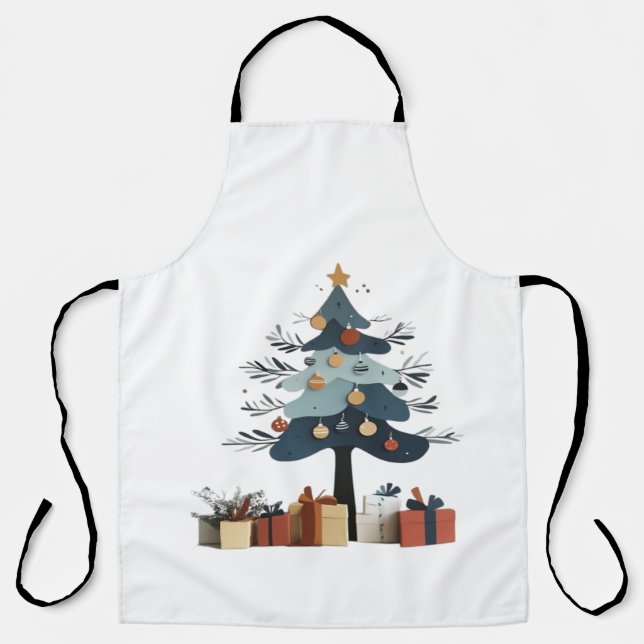 Tablier Arbre de Noël (Recto)