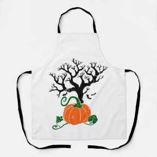 Tablier arbre d'Halloween Chemises d'automne Sweatshirt d'