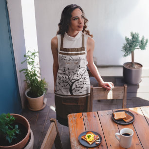 Tablier Arbre généalogique personnalisé (20 noms)