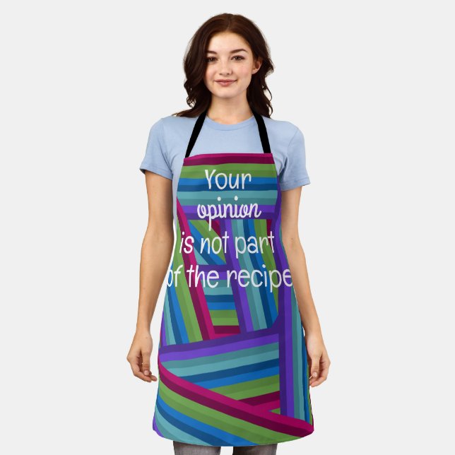 Tablier Arc-en-ciel (Porté)