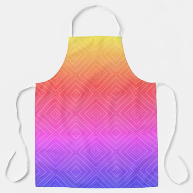 Tablier Arc-en-ciel d'Ipanema Hypnotique Diamant Moderne P (Recto)