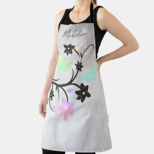 Tablier Arc en ciel Pastel Lovebirds Apron