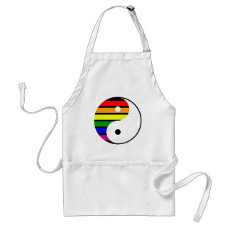Tablier Arc-en-ciel Yin Yang