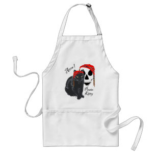 Tablier Arr ! Chat noir Pirate Kitty
