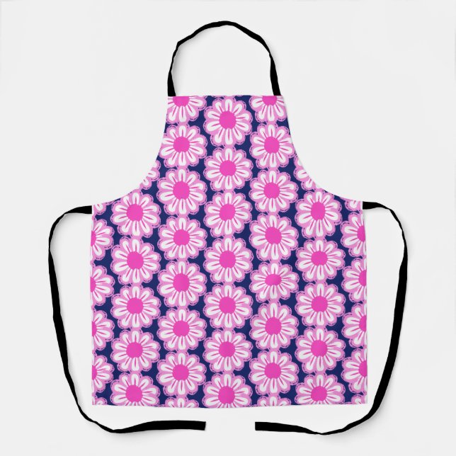 Tablier Arrière - plan à motif floral mignon (Recto)