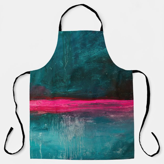 Tablier arrière - plan Abstrait de peinture à l'huile. Hui (Recto)