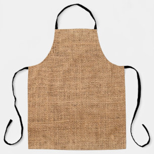 Tablier Arrière - plan de burlap textile