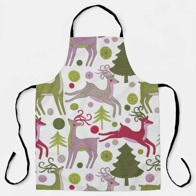 Tablier Arrière - plan de Noël : Conception de la saison d (Recto)