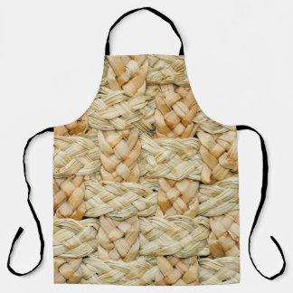 Tablier Arrière - plan de texture de paille naturelle