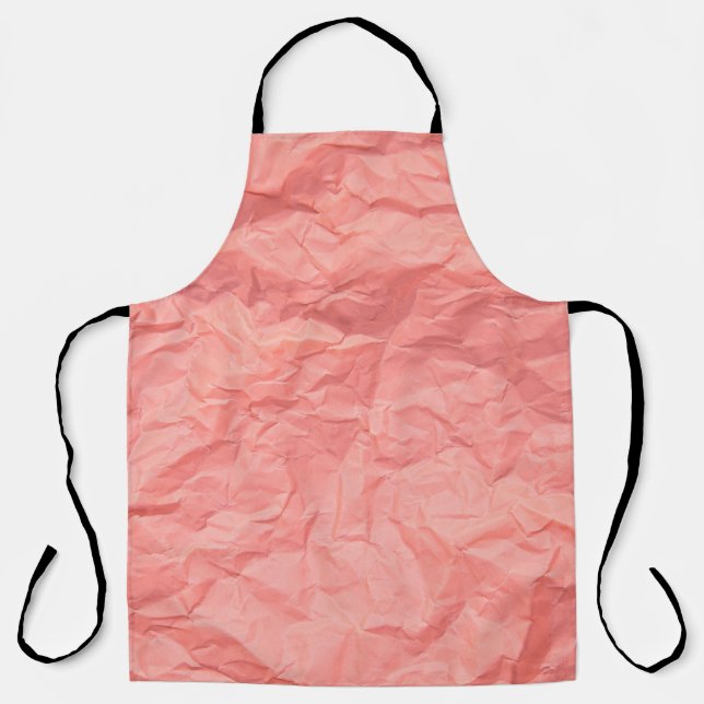 Tablier Arrière - plan de texture de papier rose (Recto)
