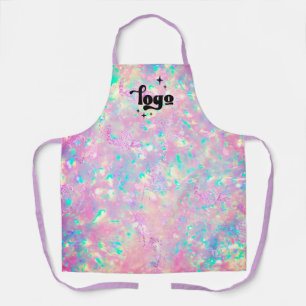 Tablier arrière - plan inspiré par opal gemstone