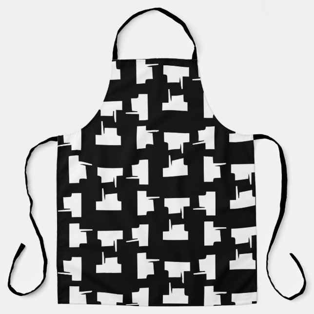 Tablier arrière - plan monochrome Abstrait. Illustration d (Recto)