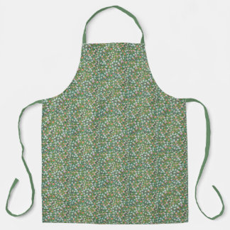 Tablier Arrière - plan motif vintage en fleurs du printemp
