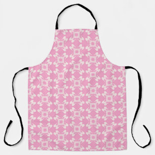 Tablier Arrière - plan rose, motif moderne sans couture. V