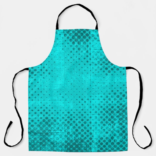 Tablier Arrière - plan turquoise grunge couleur. Elément d (Recto)