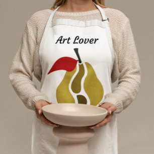 Tablier Art à découper en poires