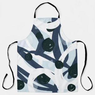 Tablier Art Abstrait : Illustration de peinture transparen