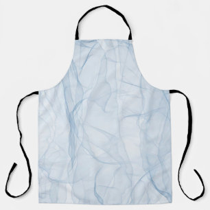 Tablier Art arrière - plan moderne bleu tissu
