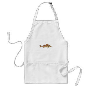 Tablier Art de brochets vairons