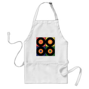 Tablier Art de bruit de vinyle