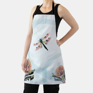 Tablier Art de libellule de fleur de Banksia