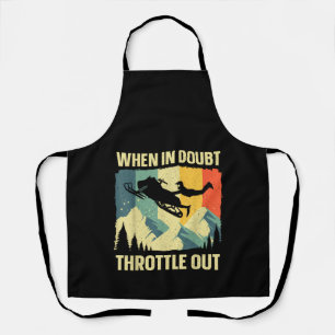 Tablier Art de motoneige cool pour hommes femmes enfants m