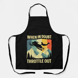Tablier Art de motoneige cool pour hommes femmes enfants m