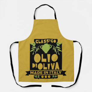 Tablier Art de mur d'huile d'olive italienne
