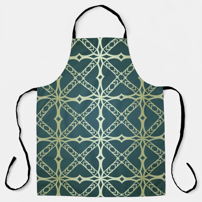 Tablier Art-deco vintage seamless geometric pattern. Vinta (Recto)