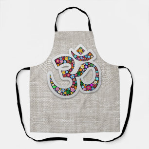 Tablier Art du symbole floral Namaste