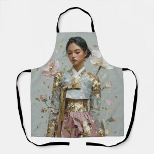Tablier Art Hanbok Métal Moderne