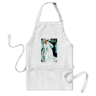 Tablier Art Nouveau vintage, mode italienne, femmes élégan