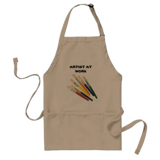 Tablier ARTISTE AU TRAVAIL L'art fume Adulte Apron