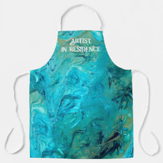 Tablier Artiste en marbre de résidence abstrait personnali