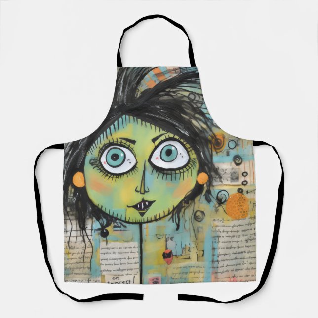 Tablier ArtLady 15 Charme et angoissé (Recto)