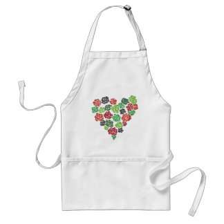 Tablier assez floral de cuisine de cuisine de