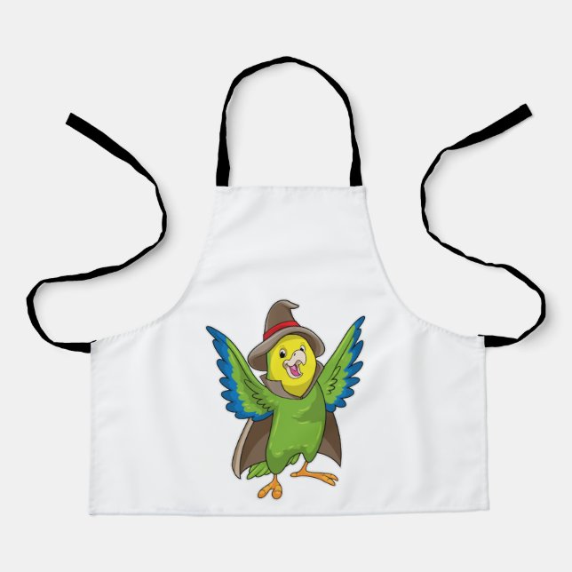 Tablier Assistant Parrot en tant qu'assistant avec Casquet (Recto)