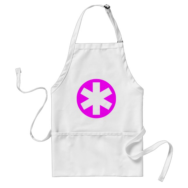 Tablier Asterisk - Magenta (Devant)