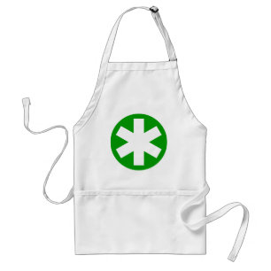 Tablier Asterisk - Vert