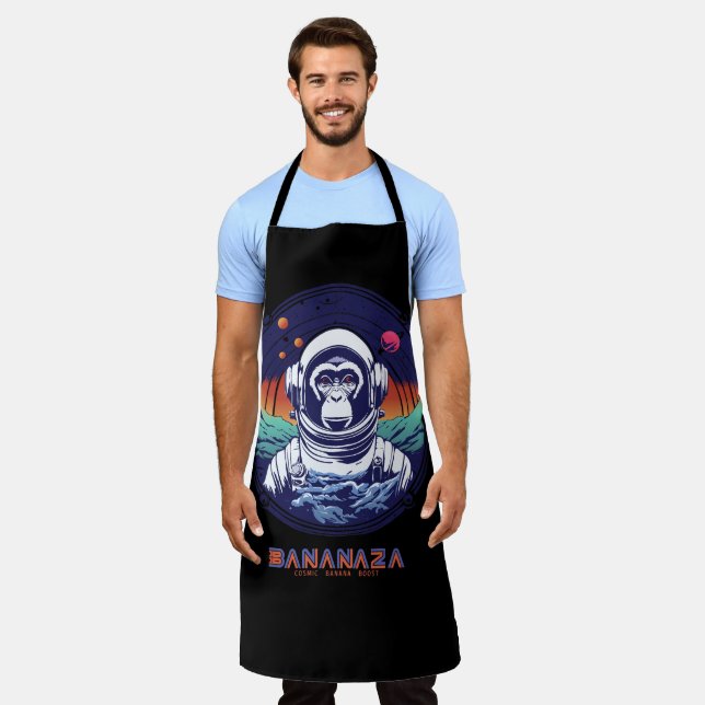 Tablier Astronaute du singe spatial (Porté)